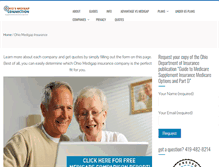 Tablet Screenshot of ohiomedigapinsurance.com